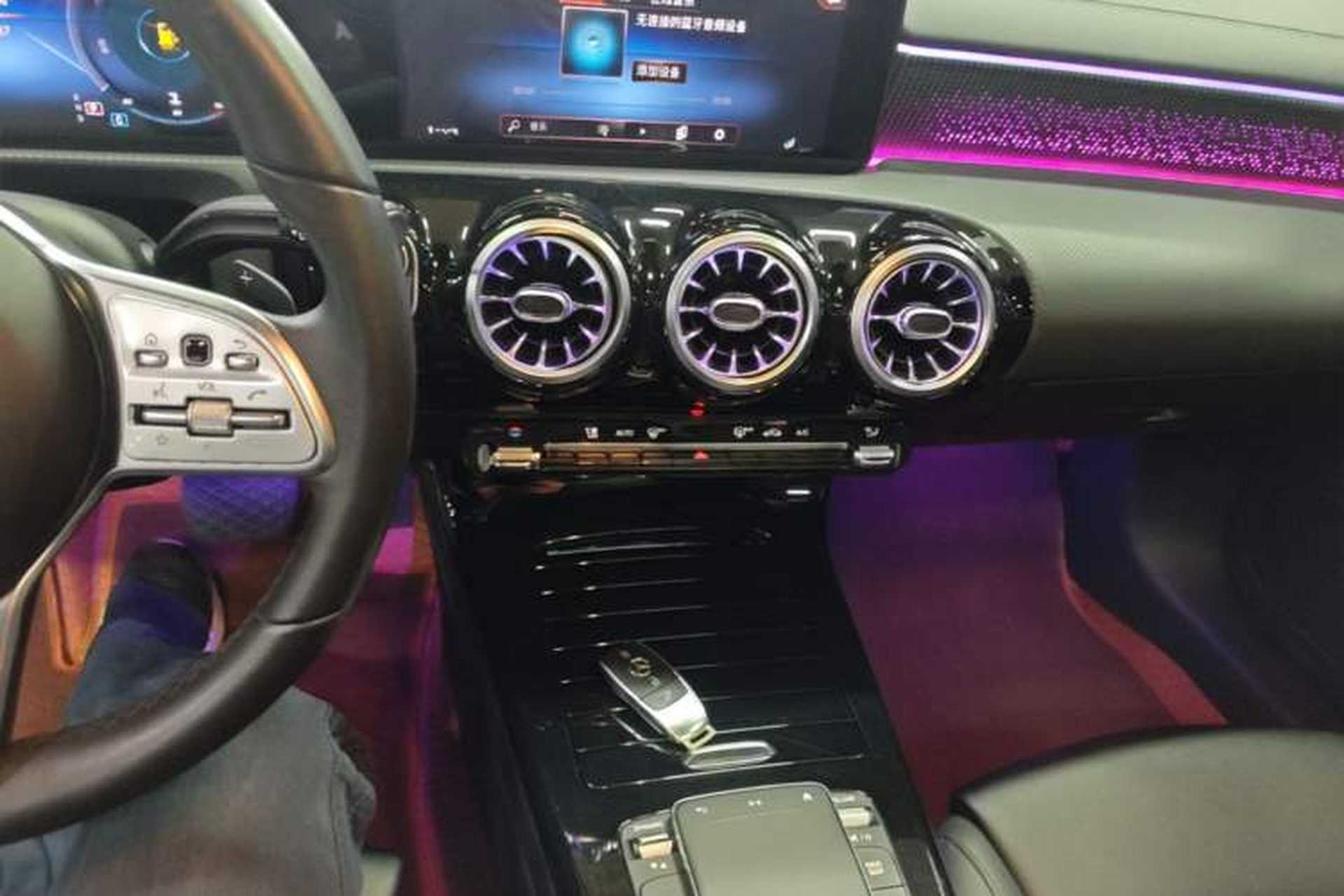 Used Mercedes-Benz A-Class 2021 Restyled A 180 L Sport Sedan Audio And AC Panel
