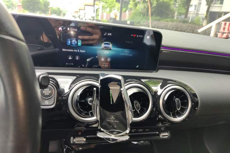 Used Mercedes-Benz A-Class 2021 A 200 L Sport Sedan Dynamic Model Audio And AC Panel