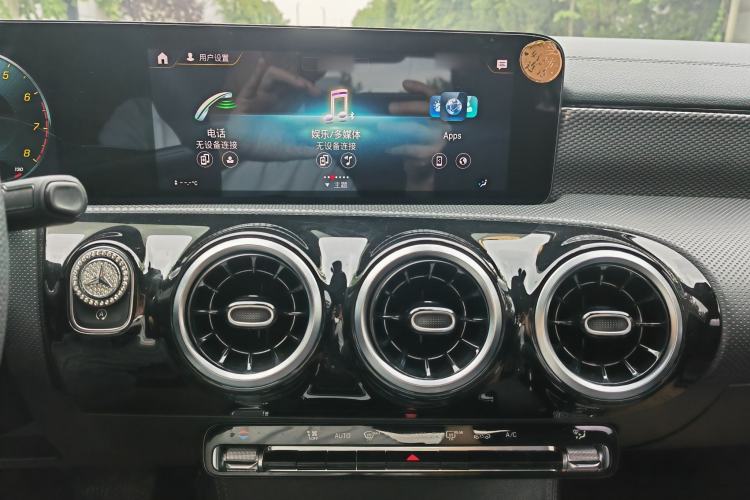 Used Mercedes-Benz A-Class 2021 Restyled A 180 L Sport Sedan Audio And AC Panel
