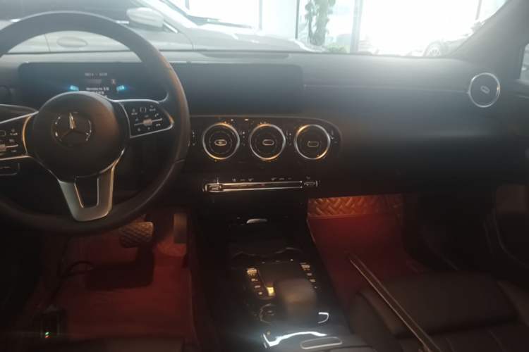 Used Mercedes-Benz A-Class 2021 A 200 L Sport Sedan Dynamic Model Audio And AC Panel