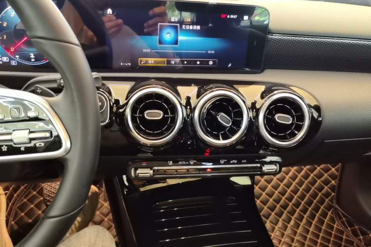 Used Mercedes-Benz A-Class 2021 A 200 Dynamic Edition Audio And AC Panel