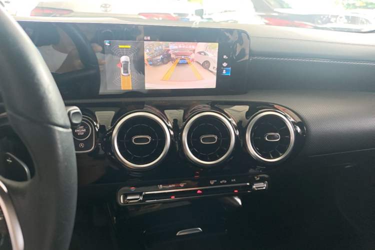 Used Mercedes-Benz A-Class 2021 A 200 L Sport Sedan Dynamic Model Audio And AC Panel
