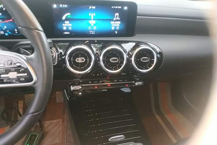 Used Mercedes-Benz A-Class 2021 A 180 L Sport Sedan Audio And AC Panel