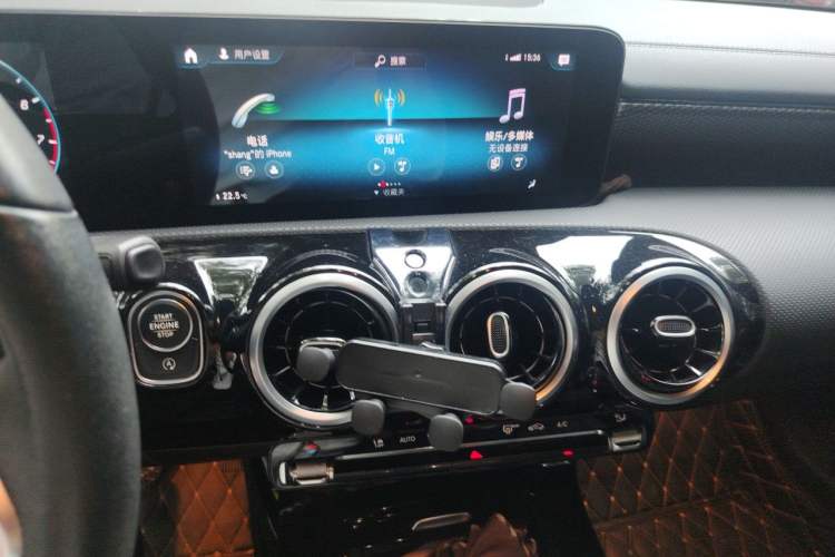 Used Mercedes-Benz A-Class 2021 A 200 L Sport Sedan Dynamic Model Audio And AC Panel