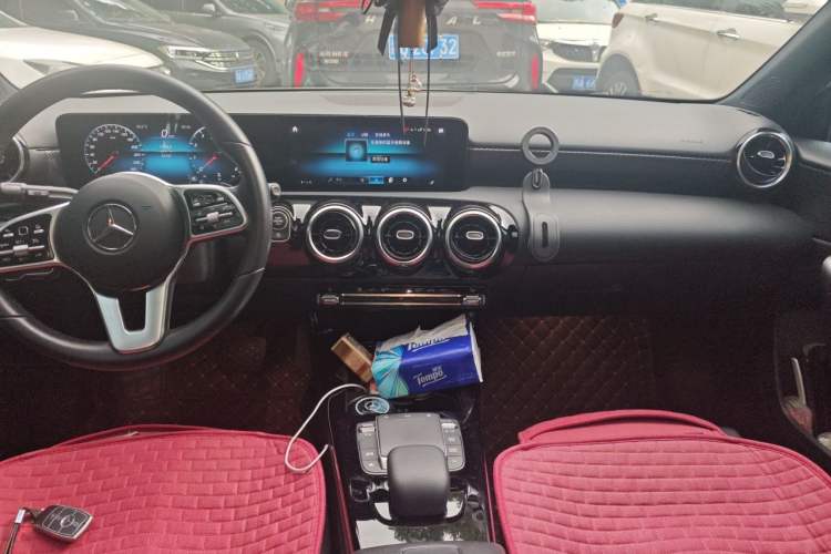 Used Mercedes-Benz A-Class 2021 A 200 Dynamic Edition Audio And AC Panel