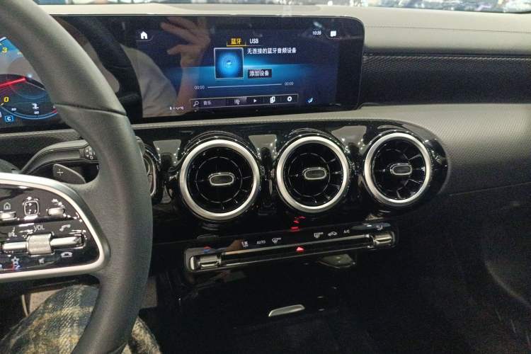 Used Mercedes-Benz A-Class 2021 A 200 L Sport Sedan Dynamic Model Audio And AC Panel
