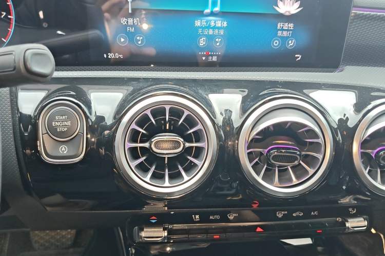 Used Mercedes-Benz A-Class 2021 A 200 L Sport Sedan Fashion Model Audio And AC Panel