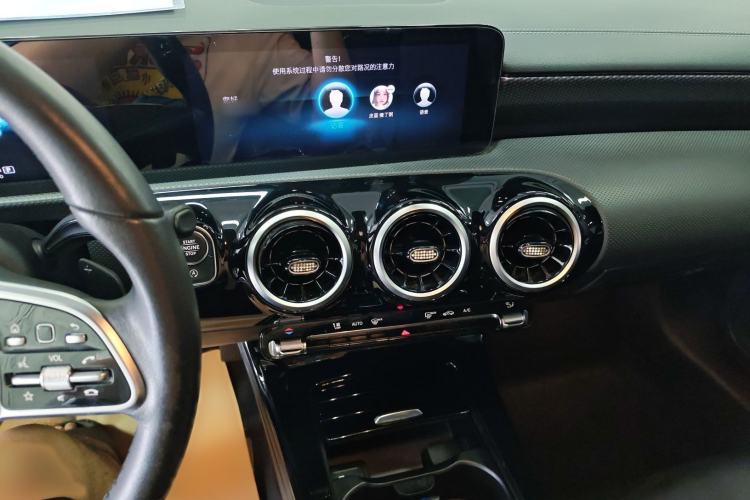 Used Mercedes-Benz A-Class 2021 A 200 L Sport Sedan Dynamic Model Audio And AC Panel