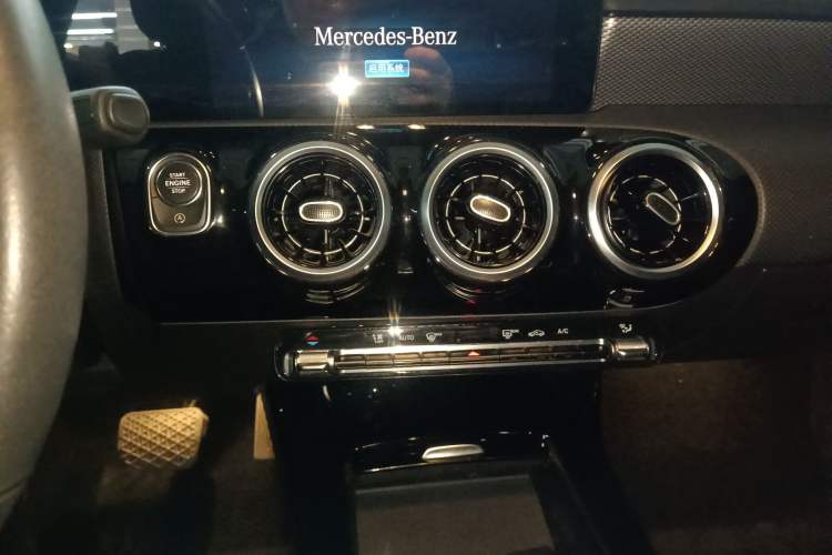 Used Mercedes-Benz A-Class 2021 Restyled A 180 L Sport Sedan Audio And AC Panel