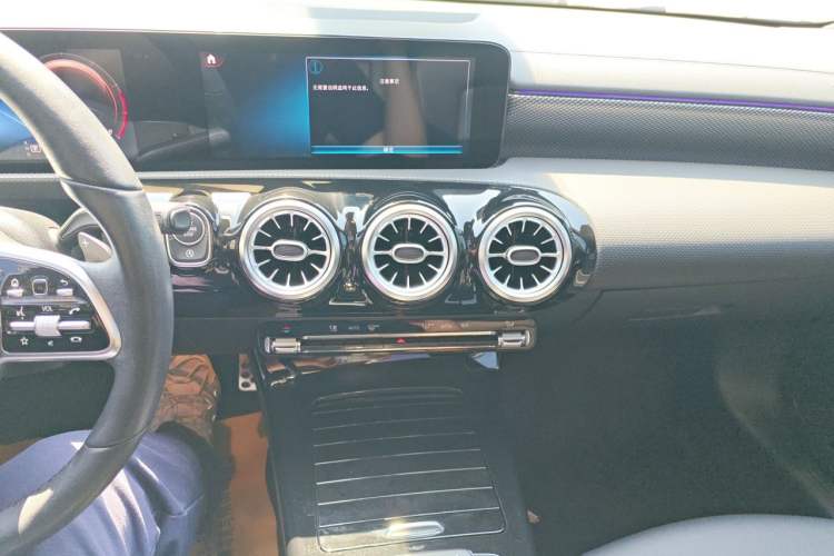 Used Mercedes-Benz A-Class 2021 Restyled A 180 L Sport Sedan Audio And AC Panel