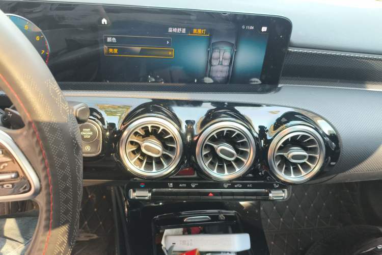 Used Mercedes-Benz A-Class 2021 A 200 Fashion Model Audio And AC Panel