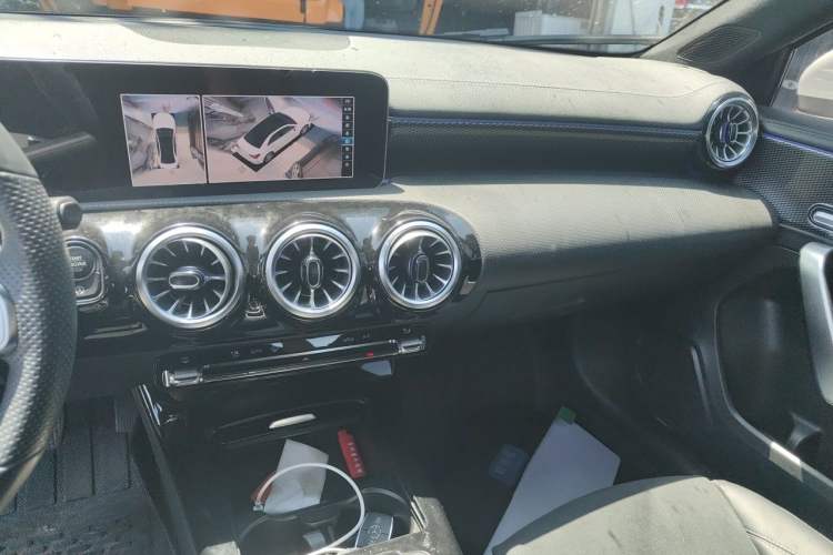 Used Mercedes-Benz A-Class 2021 A 200 L Sport Sedan Dynamic Model Audio And AC Panel