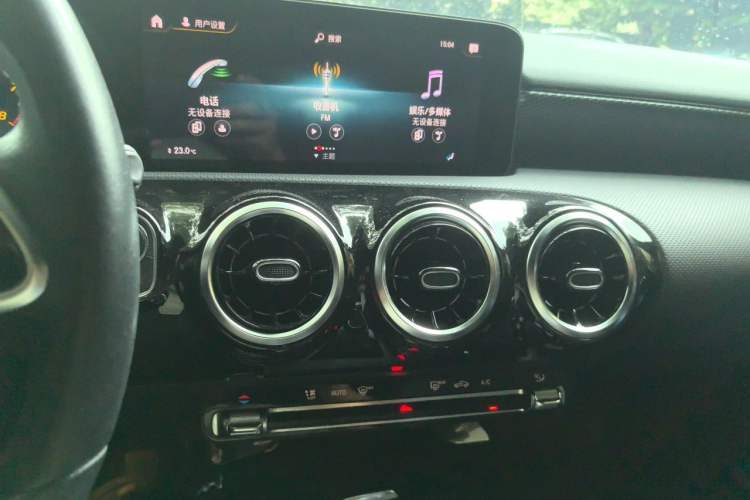 Used Mercedes-Benz A-Class 2021 A 200 Dynamic Edition Audio And AC Panel