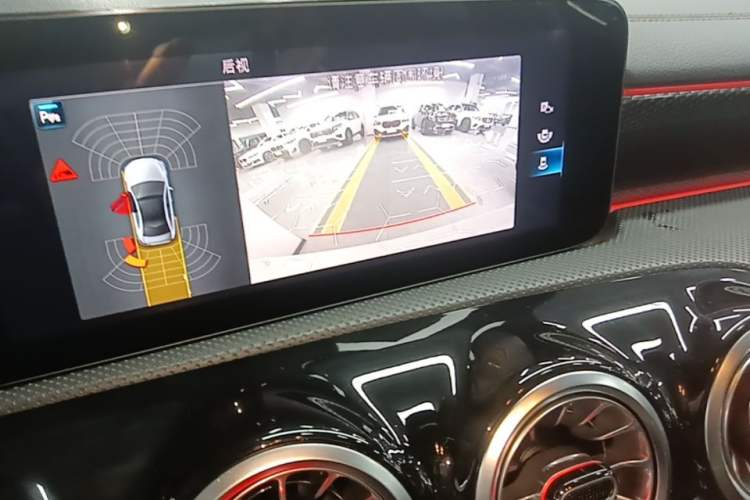 Used Mercedes-Benz A-Class 2021 A 200 L Sport Sedan Fashion Model Audio And AC Panel