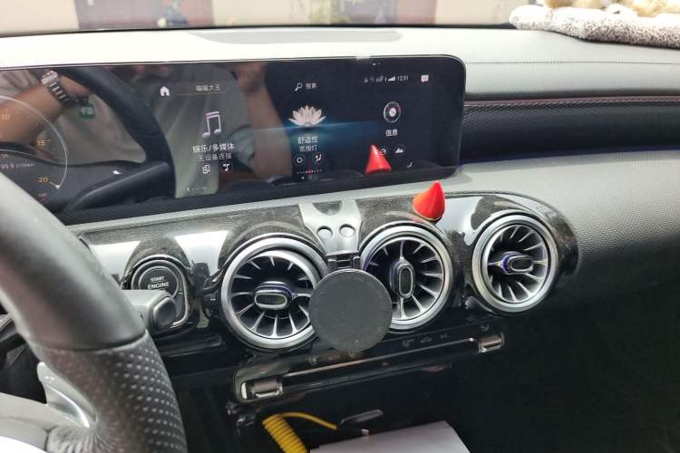 Used Mercedes-Benz A-Class 2021 A 200 L Sport Sedan Fashion Model Audio And AC Panel