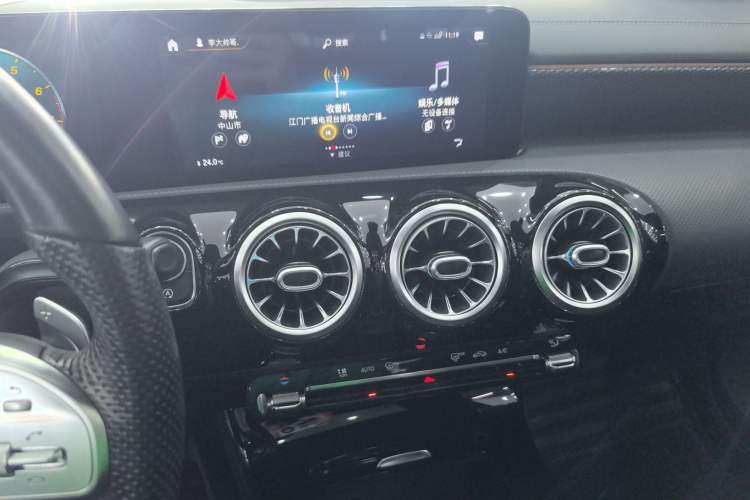 Used Mercedes-Benz A-Class 2021 A 200 L Sport Sedan Fashion Model Audio And AC Panel