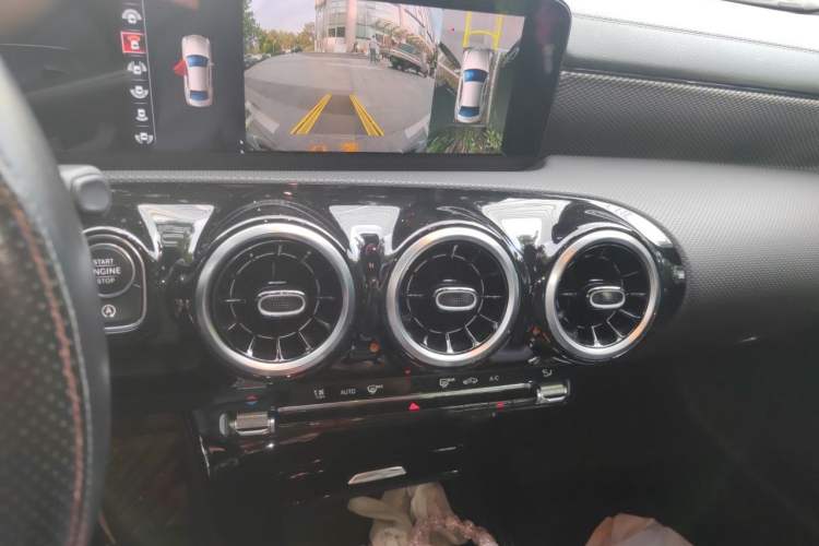 Used Mercedes-Benz A-Class 2021 A 180 L Sport Sedan Audio And AC Panel