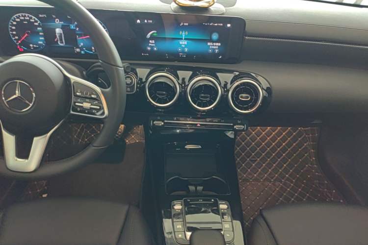 Used Mercedes-Benz A-Class 2021 Restyled A 180 L Sport Sedan Audio And AC Panel