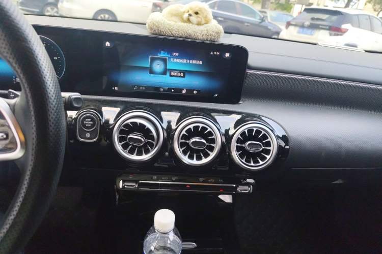 Used Mercedes-Benz A-Class 2021 Restyled A 180 L Sport Sedan Audio And AC Panel