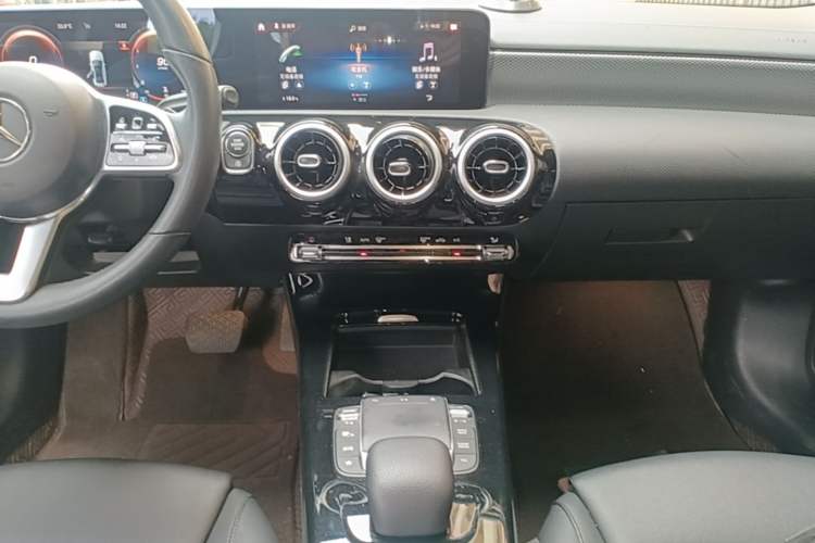 Used Mercedes-Benz A-Class 2021 A 180 L Sport Sedan Audio And AC Panel