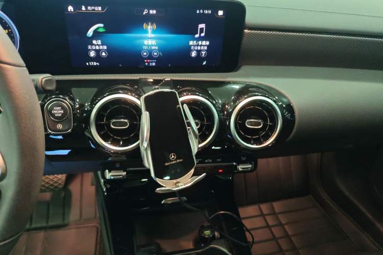 Used Mercedes-Benz A-Class 2021 A 180 L Sport Sedan Audio And AC Panel
