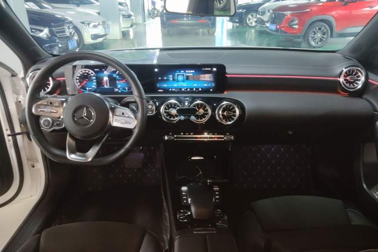 Used Mercedes-Benz A-Class 2021 A 200 L Sport Sedan Fashion Model Center Console