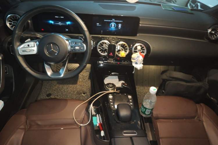 Used Mercedes-Benz A-Class 2021 A 200 L Sport Sedan Fashion Model Center Console