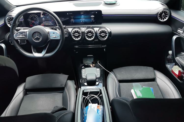 Used Mercedes-Benz A-Class 2021 A 200 L Sport Sedan Fashion Model Center Console
