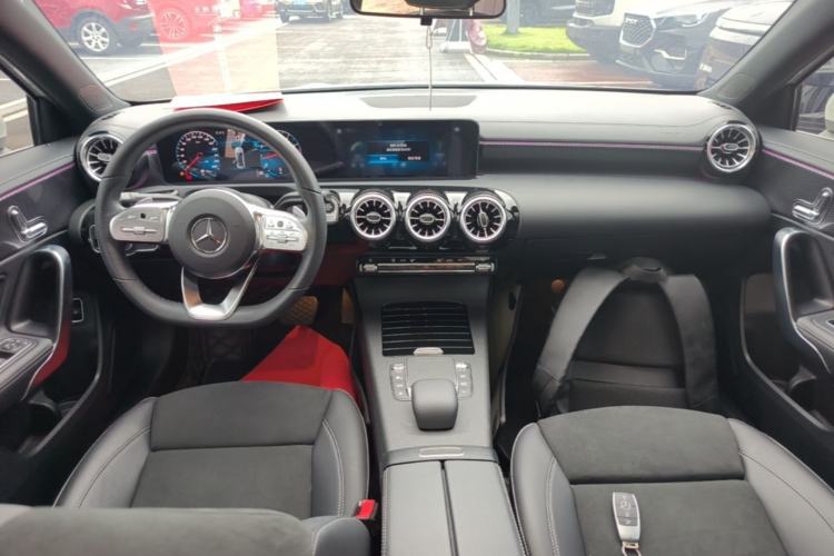 Used Mercedes-Benz A-Class 2021 A 200 L Sport Sedan Fashion Model Center Console