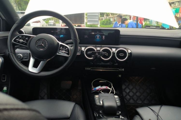 Used Mercedes-Benz A-Class 2021 A 200 L Sport Sedan Dynamic Model Center Console