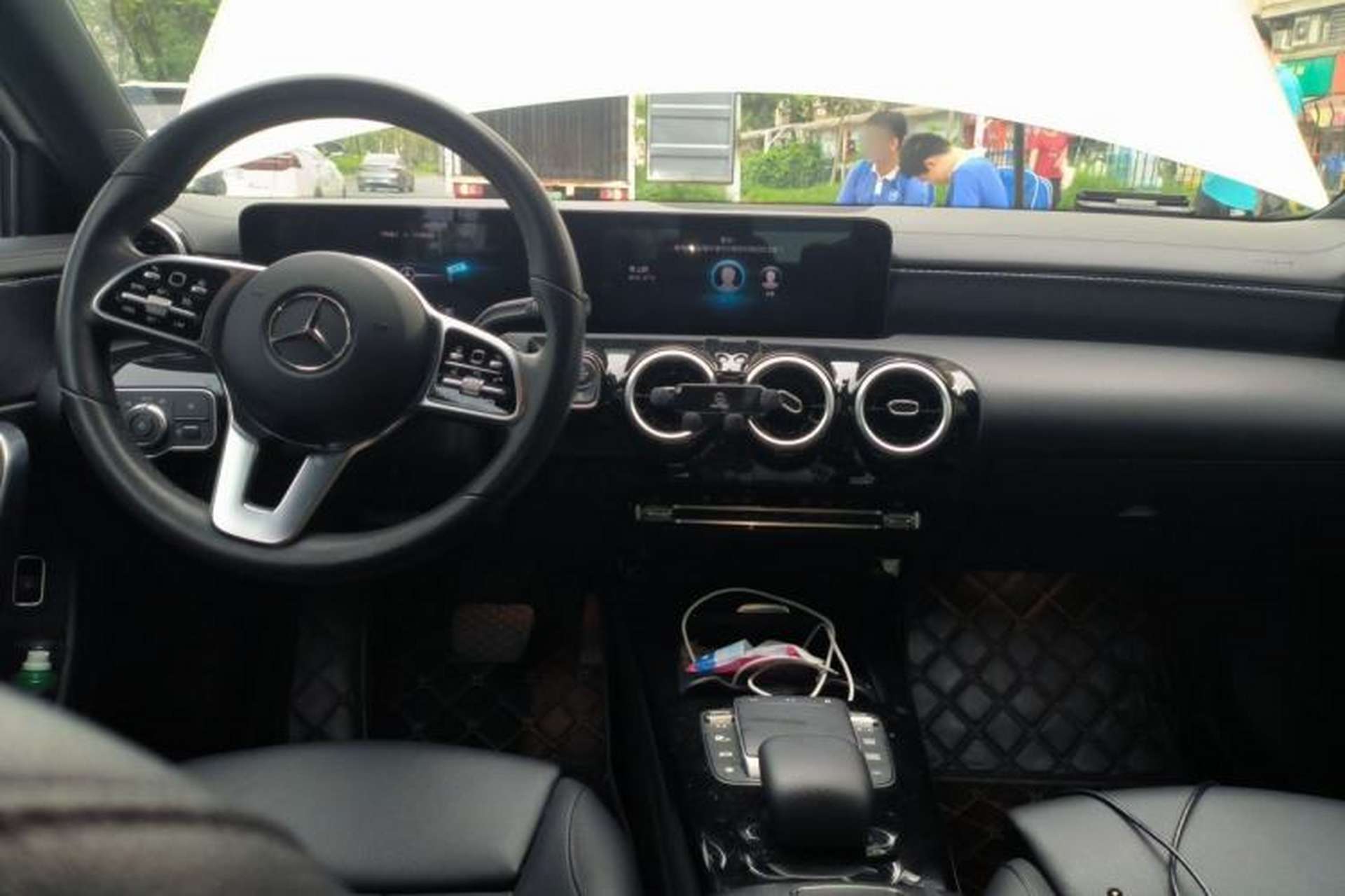 Used Mercedes-Benz A-Class 2021 A 200 L Sport Sedan Dynamic Model Center Console