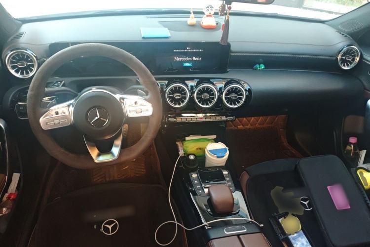 Used Mercedes-Benz A-Class 2021 A 200 L Sport Sedan Fashion Model Center Console