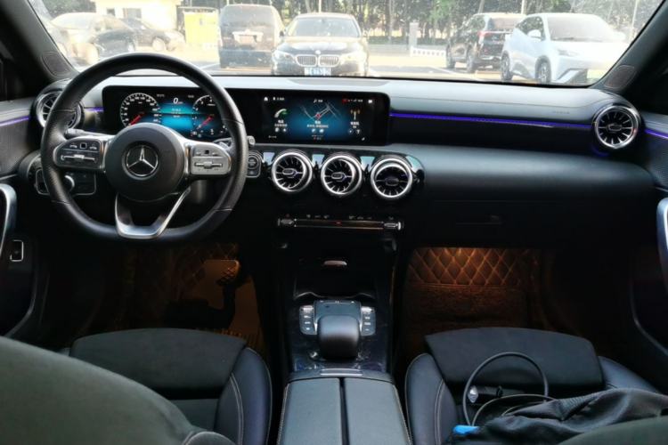 Used Mercedes-Benz A-Class 2021 A 200 L Sport Sedan Fashion Model Center Console