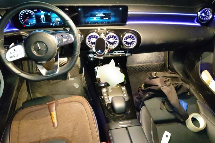 Used Mercedes-Benz A-Class 2021 A 200 L Sport Sedan Fashion Model Center Console