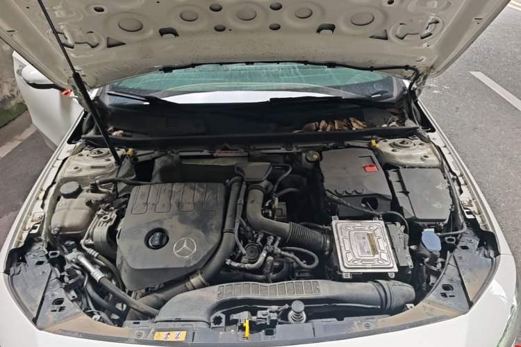 Used Mercedes-Benz A-Class 2021 A 200 L Sport Sedan Fashion Model Engine Bay
