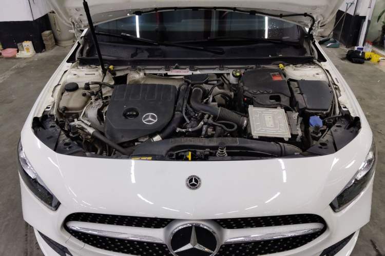 Used Mercedes-Benz A-Class 2021 A 200 L Sport Sedan Dynamic Model Engine Bay