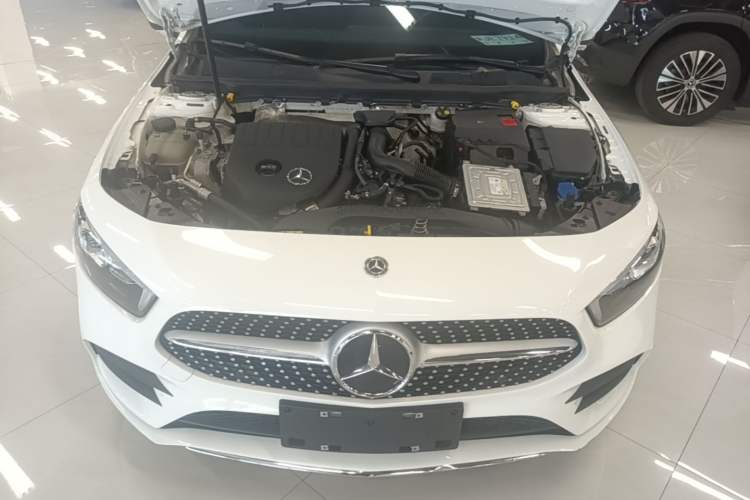 Used Mercedes-Benz A-Class 2021 A 200 L Sport Sedan Fashion Model Engine Bay