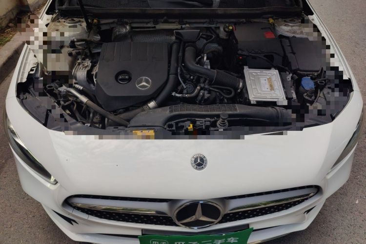 Used Mercedes-Benz A-Class 2021 A 200 L Sport Sedan Fashion Model Engine Bay