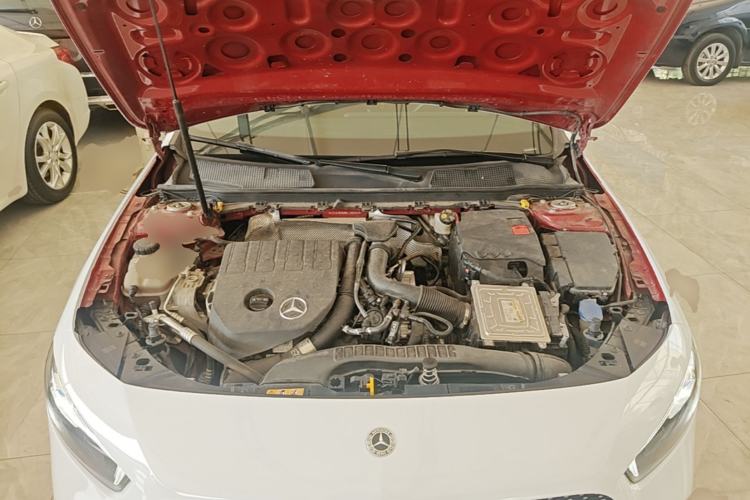 Used Mercedes-Benz A-Class 2021 A 200 L Sport Sedan Fashion Model Engine Bay