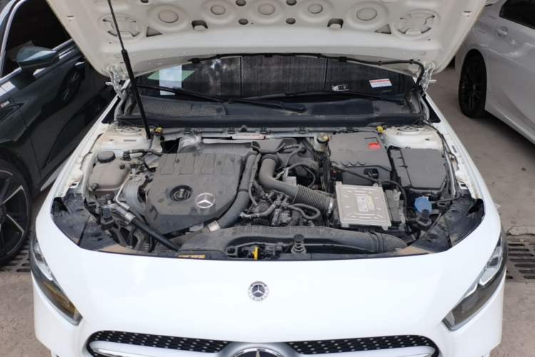 Used Mercedes-Benz A-Class 2021 A 200 L Sport Sedan Fashion Model Engine Bay