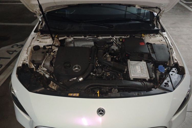 Used Mercedes-Benz A-Class 2021 A 200 L Sport Sedan Fashion Model Engine Bay