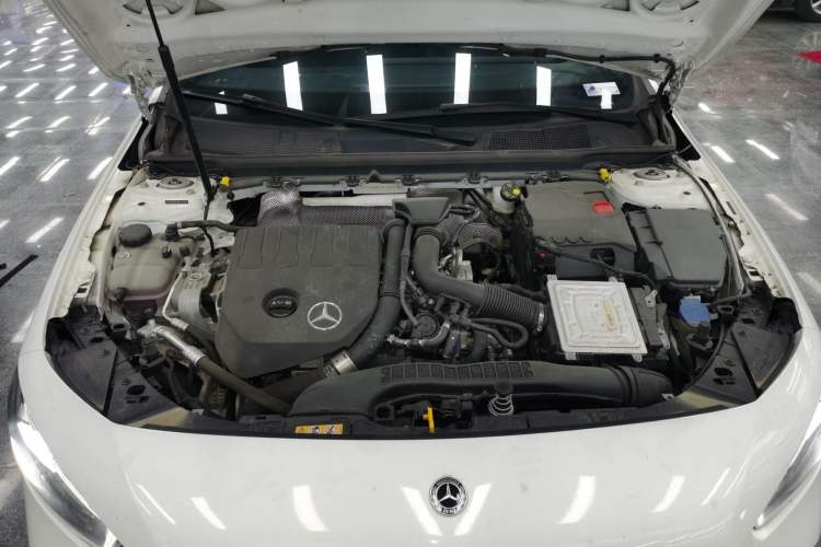 Used Mercedes-Benz A-Class 2021 A 200 L Sport Sedan Fashion Model Engine Bay