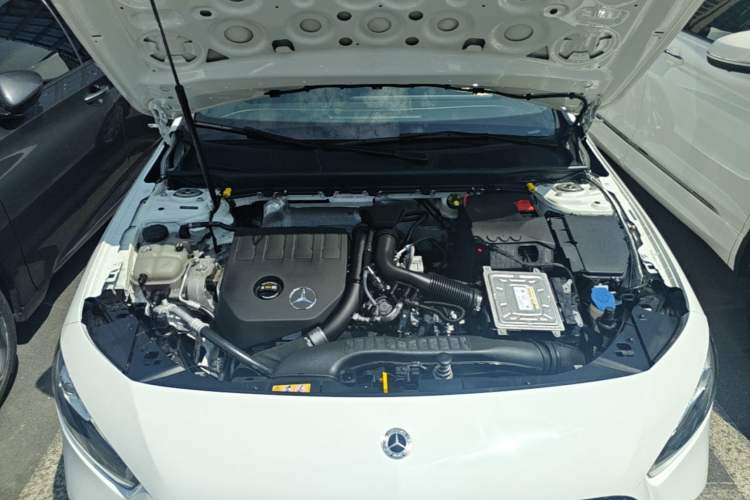 Used Mercedes-Benz A-Class 2021 A 200 L Sport Sedan Fashion Model Engine Bay