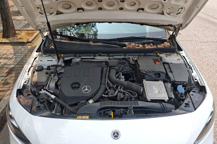 Used Mercedes-Benz A-Class 2021 A 200 L Sport Sedan Fashion Model Engine Bay