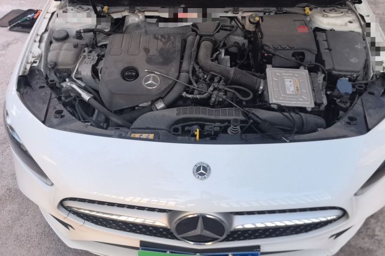 Used Mercedes-Benz A-Class 2021 A 200 L Sport Sedan Fashion Model Engine Bay