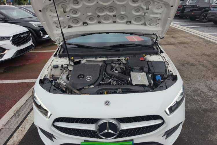 Used Mercedes-Benz A-Class 2021 A 200 L Sport Sedan Fashion Model Engine Bay