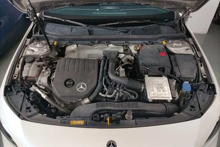 Used Mercedes-Benz A-Class 2021 A 200 L Sport Sedan Fashion Model Engine Bay