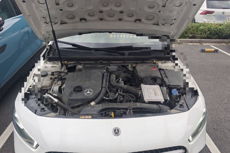 Used Mercedes-Benz A-Class 2021 A 200 L Sport Sedan Fashion Model Engine Bay