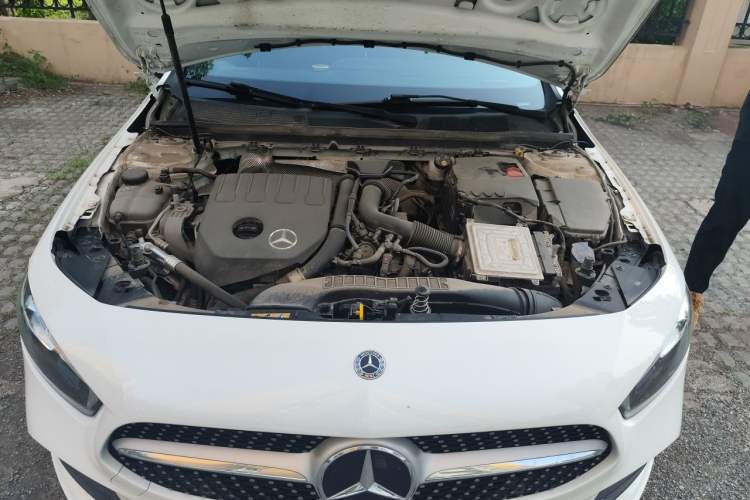 Used Mercedes-Benz A-Class 2021 A 200 L Sport Sedan Fashion Model Engine Bay