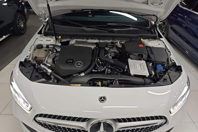 Used Mercedes-Benz A-Class 2021 A 200 L Sport Sedan Fashion Model Engine Bay